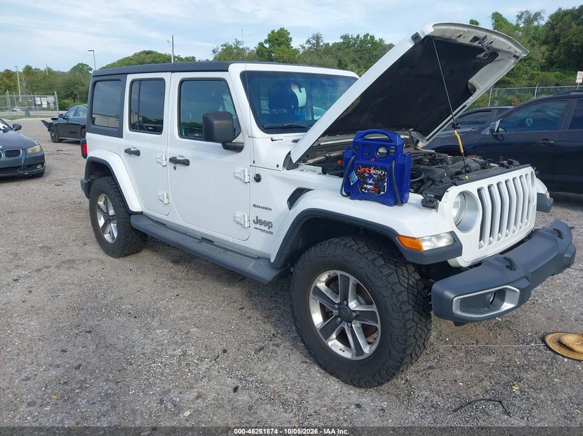 2019 Jeep Wrangler Unlimited Sahara, aukciono nuotrauka 1