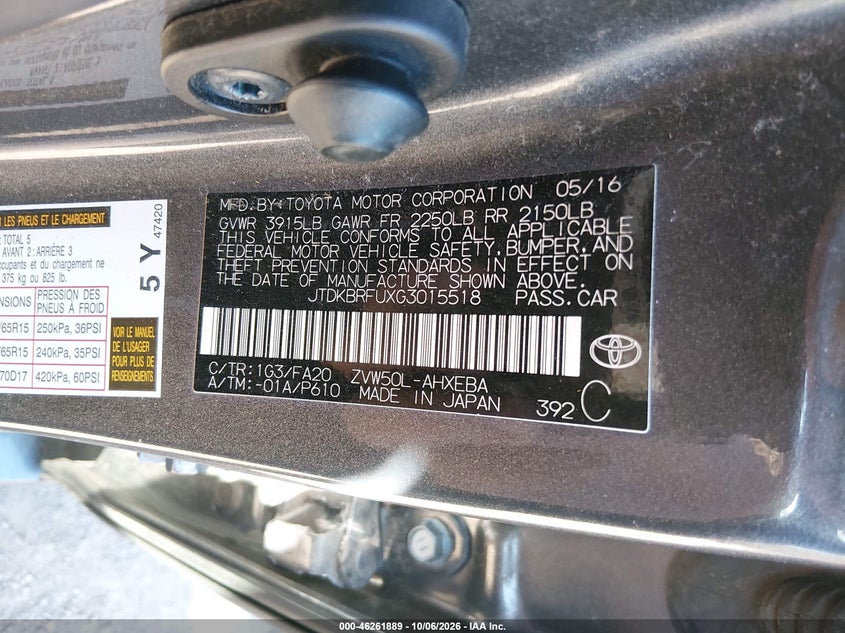 TOYOTA PRIUS - zdjęcie 9