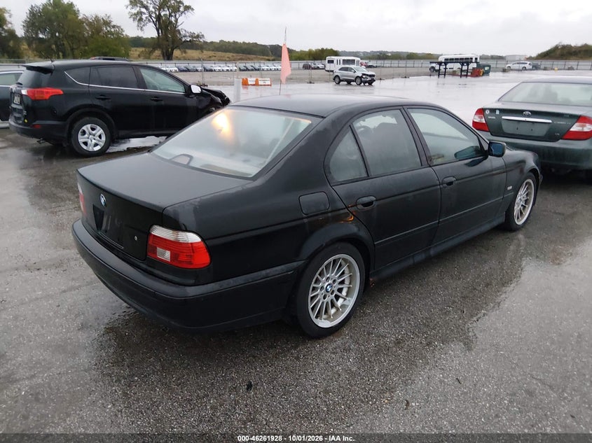 BMW 540I 2001 VIN WBADN53421GC96811