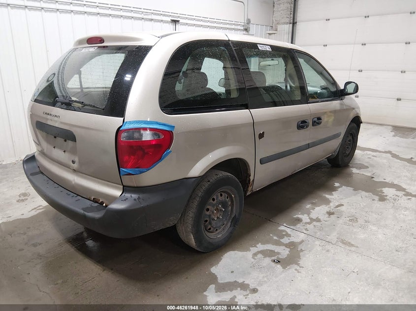 DODGE CARAVAN 2006 VIN 1D4GP25B66B732844