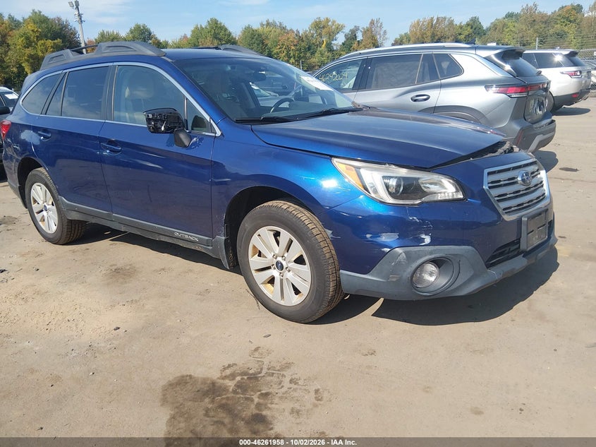 Vin: 4s4bsafc6f3346664, lot: 46762027, subaru outback 2.5i premium 2015 img_1