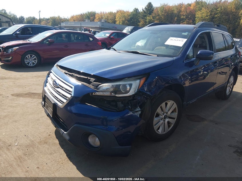 SUBARU OUTBACK 2015 VIN 4S4BSAFC6F3346664