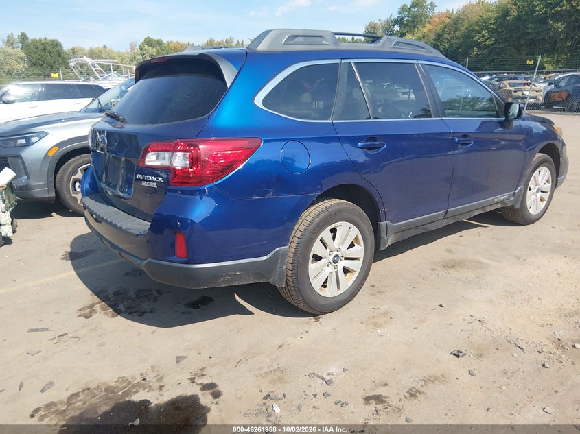 SUBARU OUTBACK 2015 VIN 4S4BSAFC6F3346664