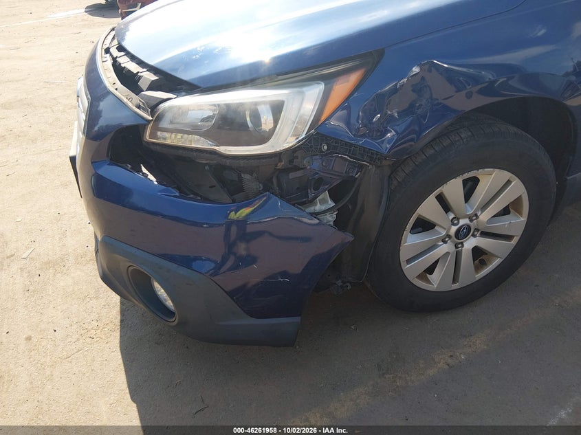 SUBARU OUTBACK 2015 VIN 4S4BSAFC6F3346664
