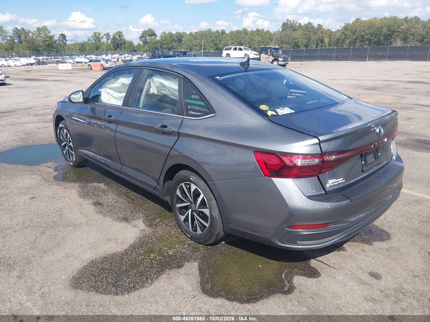 Vin: 3vw5w7buxtm050366, lot: 46762029, volkswagen jetta s 20263