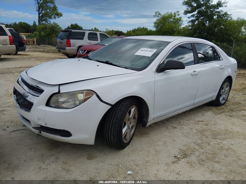 Vin: 1g1zb5e10bf156497, lot: 46762053, chevrolet malibu ls 20112
