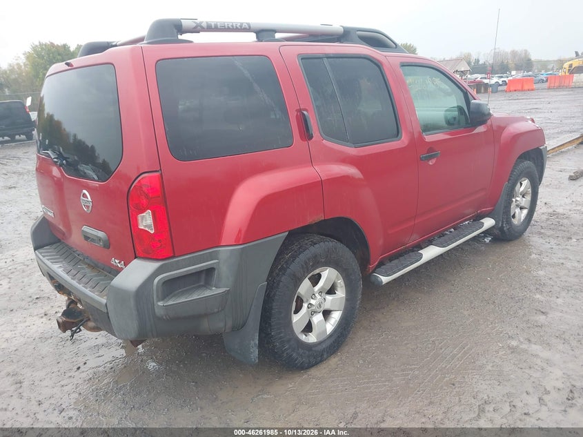Vin: 5n1an0nw4ac517512, lot: 46762054, nissan xterra s 20104