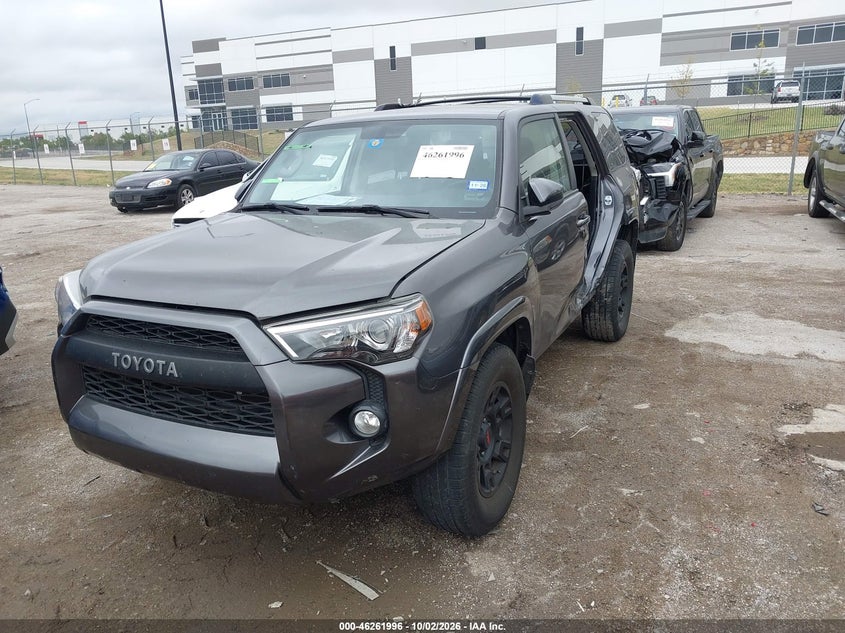 Vin: jtezu5jr9k5198522, lot: 46762065, toyota 4runner sr5 20192