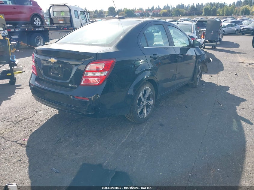 Vin: 1g1jf5sb1k4127875, lot: 46762074, chevrolet sonic premier auto 20194