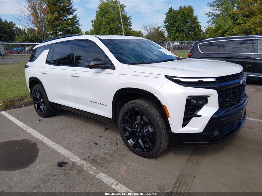 Vin: 1gnerlks1rj219270, lot: 46762082, chevrolet traverse fwd rs 20241