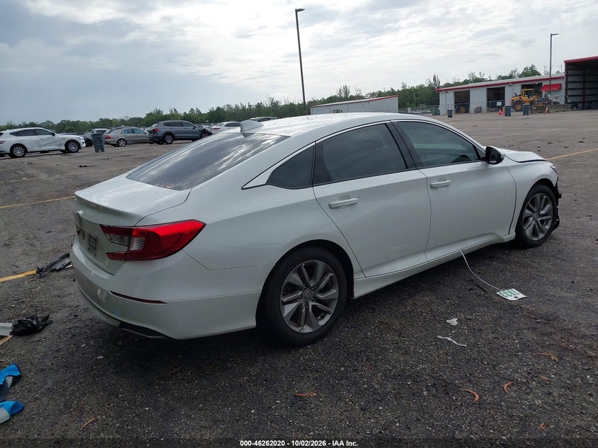 Vin: 1hgcv1f18la061956, lot: 46762089, honda accord lx 20204
