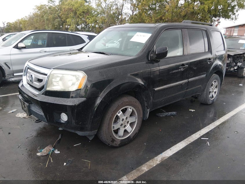 Vin: 5fnyf3h99ab011751, lot: 46762096, honda pilot touring 20102