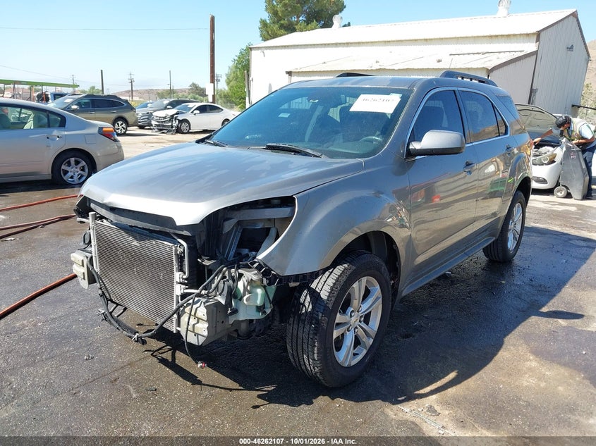 2012 Chevrolet Equinox 2Lt, Удар спереди, IAAI, VIN 2GNFLPE53C6345640 — фото 2