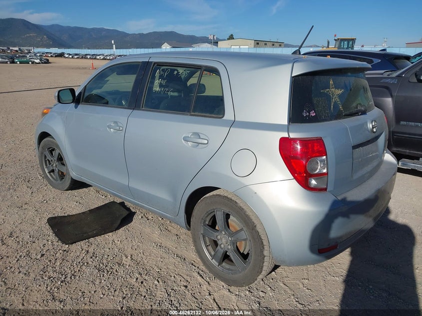 Vin: jtkkupb43d1036604, lot: 46762201, scion xd 10 series 20133