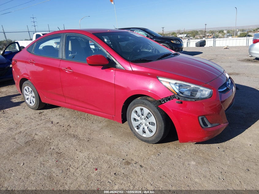 Vin: kmhct4ae4gu125426, lot: 46762222, hyundai accent se 20161