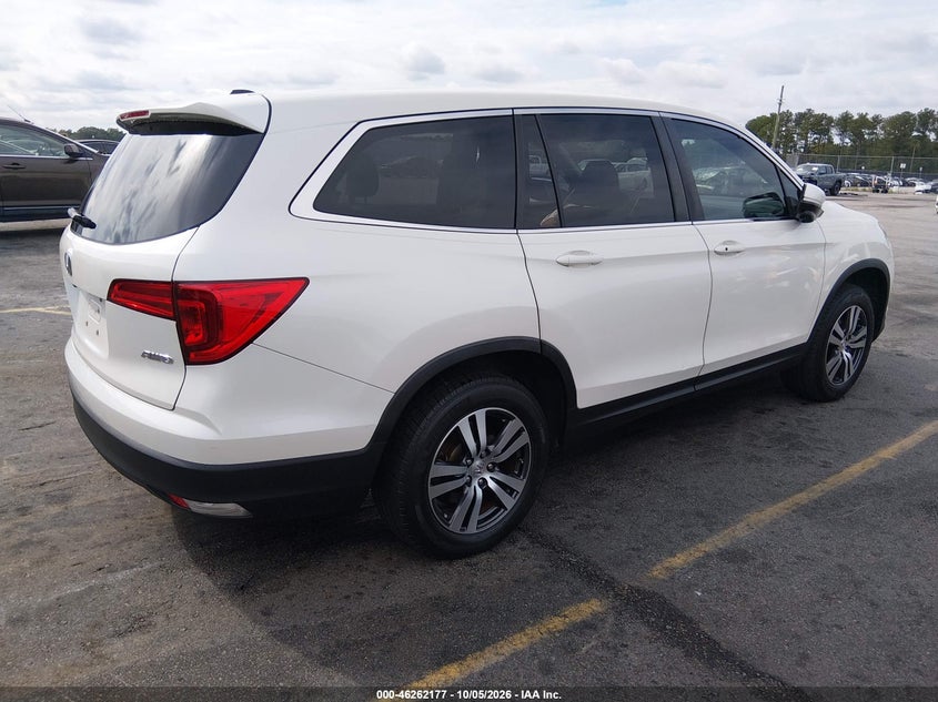 Vin: 5fnyf6h3xgb045509, lot: 46762246, honda pilot ex 20164