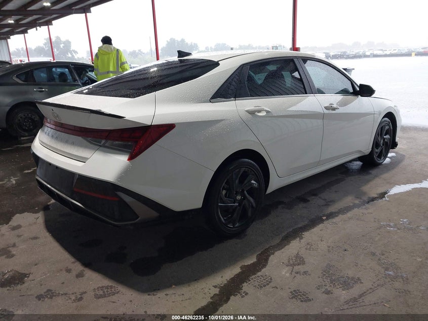 Vin: kmhls4dg5tu110279, lot: 46762304, hyundai elantra sel sport premium 20264