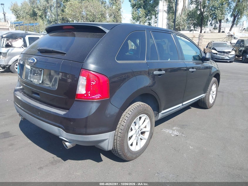 Vin: 2fmdk3gc8dbc34450, lot: 46762330, ford edge se 20134
