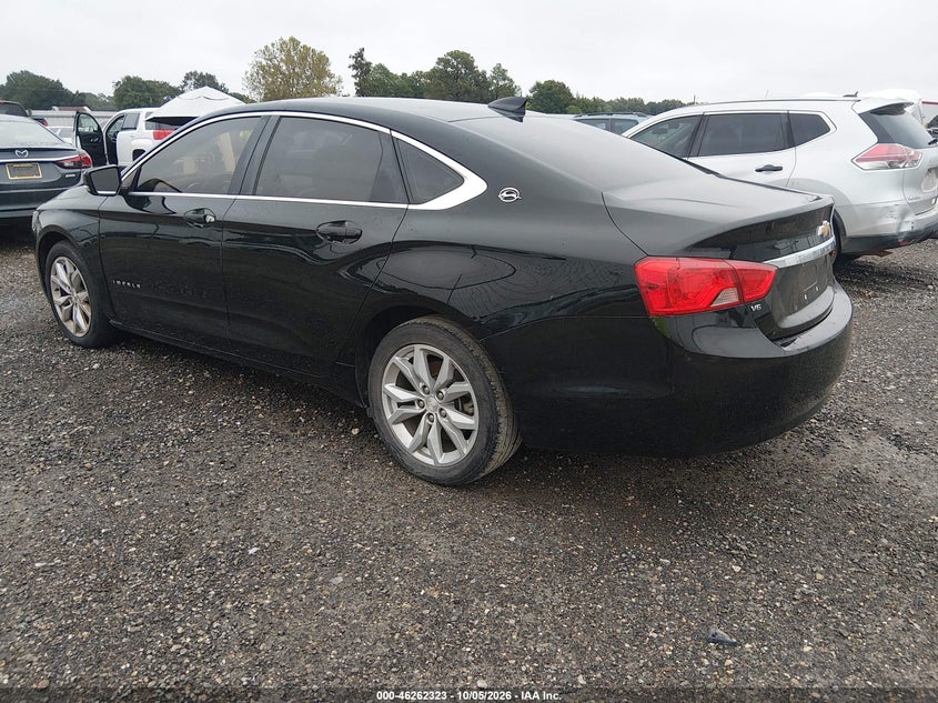 Vin: 2g1115s31g9193192, lot: 46762392, chevrolet impala 2lt 20163