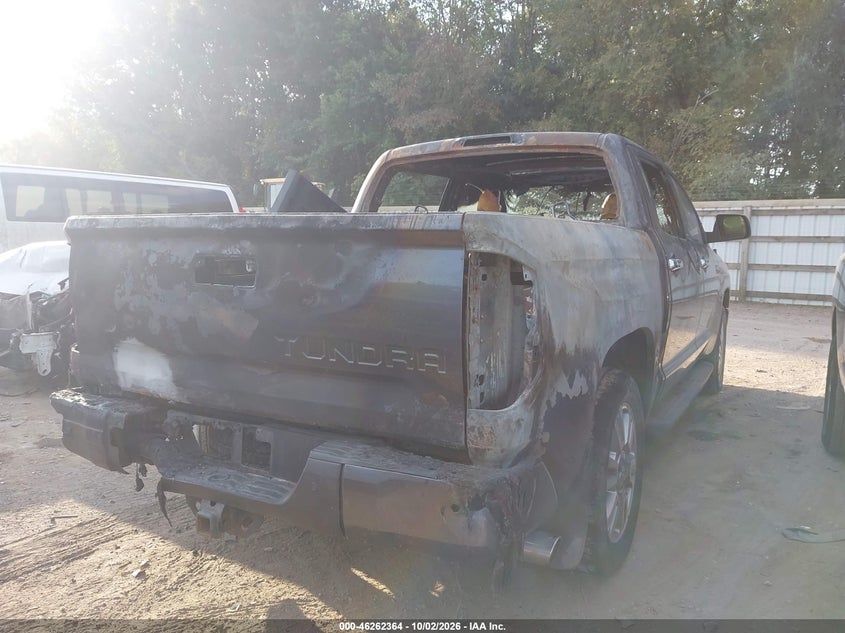 Vin: 5tfgy5f16ex148138, lot: 46762433, toyota tundra platinum 5.7l v8 20144