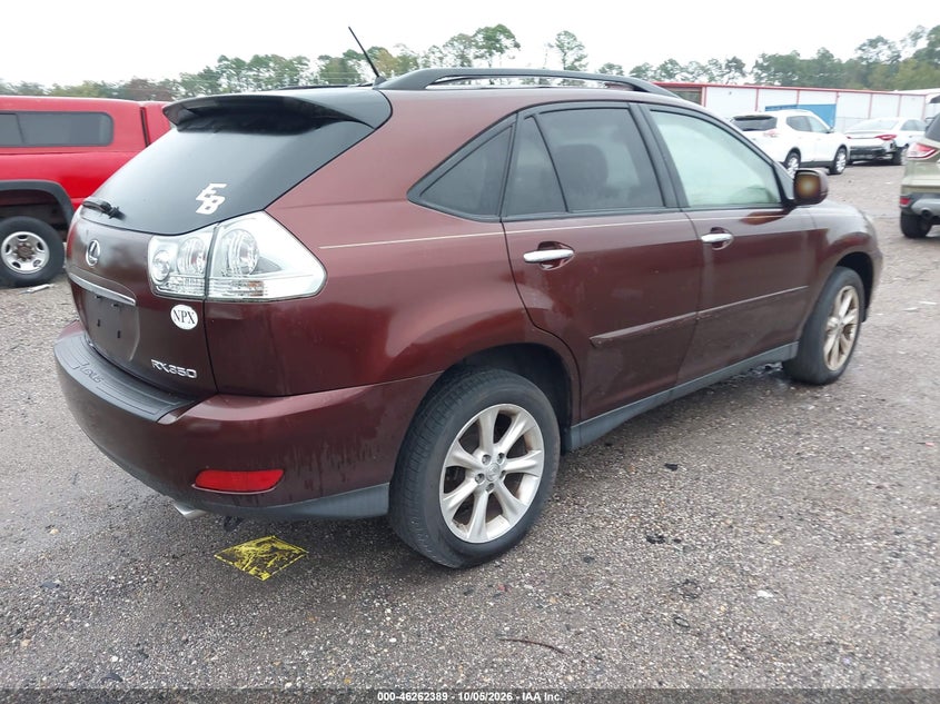 LEXUS RX 350 2008 VIN JTJHK31UX82854006