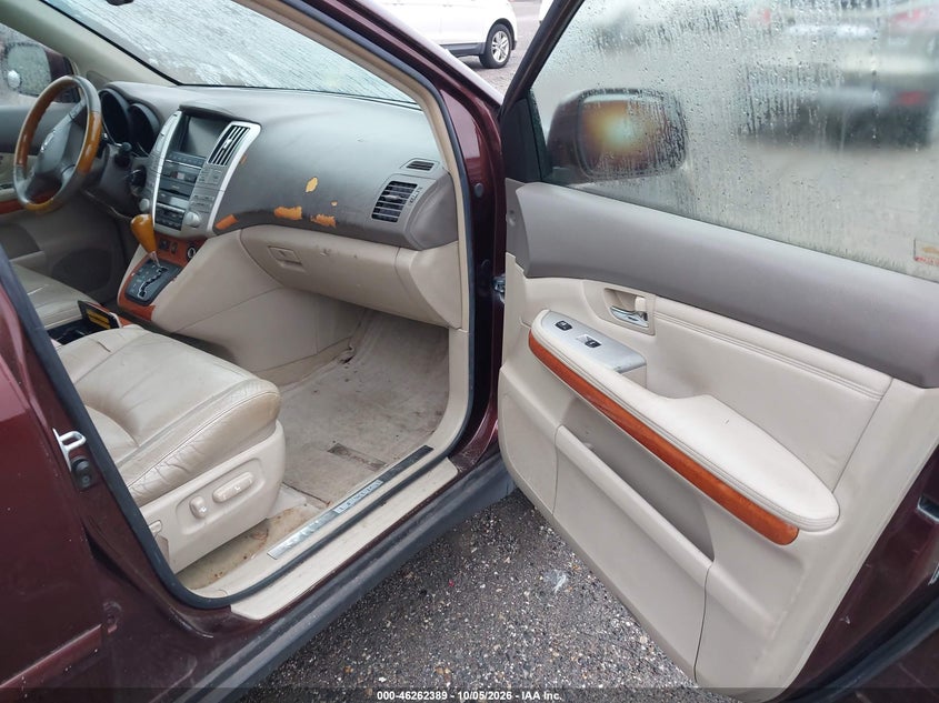 LEXUS RX 350 2008 VIN JTJHK31UX82854006
