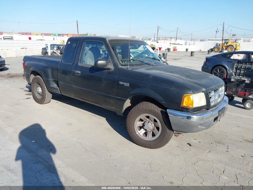 2001 Ford Ranger Edge/Xl/Xlt, Левый бок, IAAI, VIN 1FTYR14U91PA36984