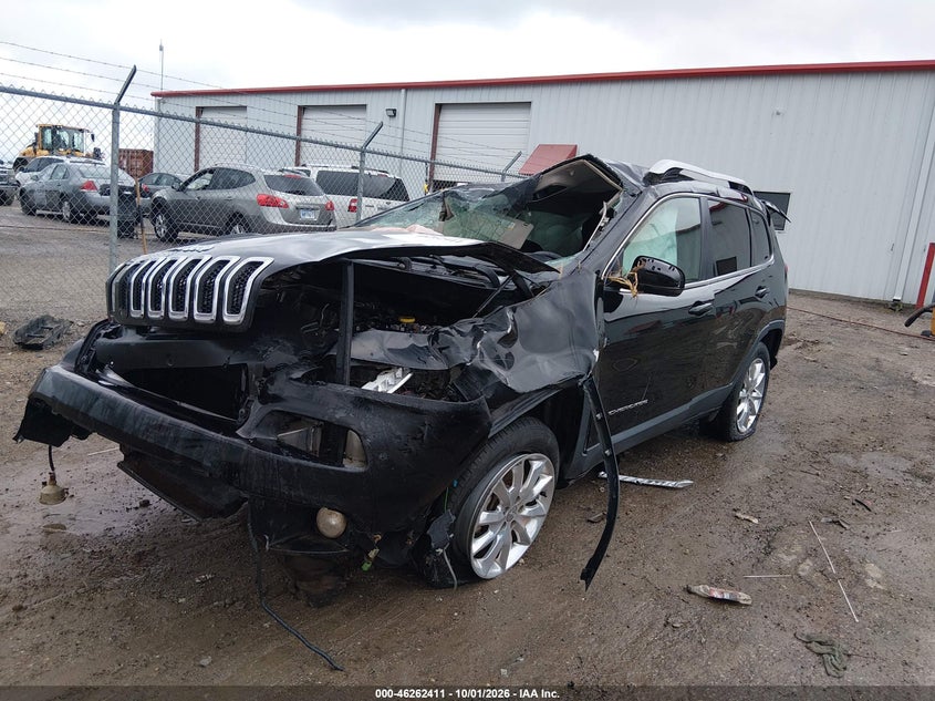 Vin: 1c4pjmdb7hw518906, lot: 46762480, jeep cherokee limited 4x4 20172