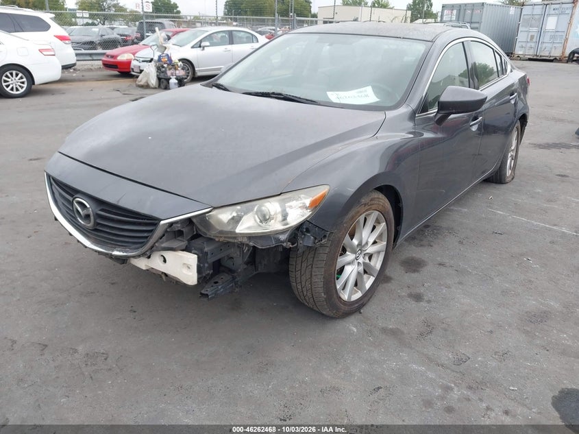 Vin: jm1gj1u54g1431436, lot: 46762537, mazda mazda6 i sport 20162