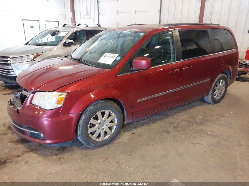 Vin: 2c4rc1bg0er231783, lot: 46762571, chrysler town & country touring 20142