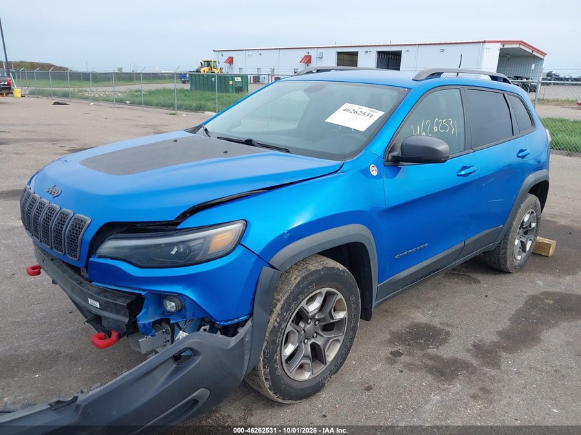 Vin: 1c4pjmbx2kd334359, lot: 46762600, jeep cherokee trailhawk 4x4 20192