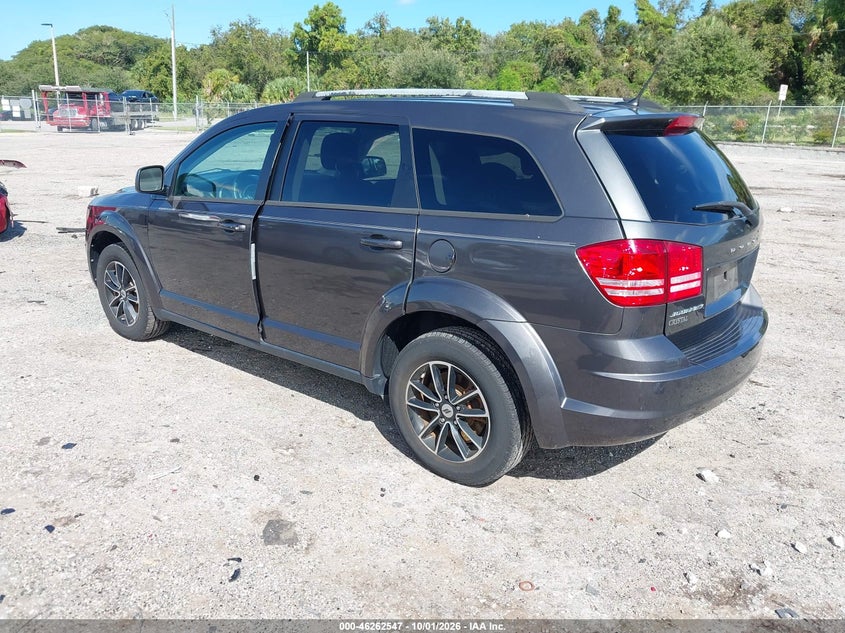 Vin: 3c4pdcabxjt166941, lot: 46762616, dodge journey se 20183