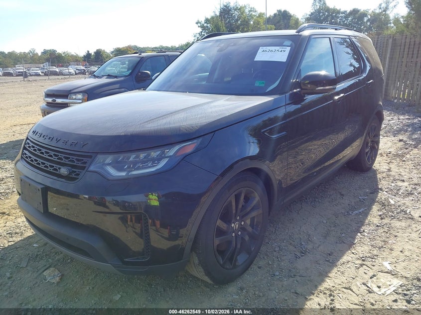 Vin: salrg2rv5k2401640, lot: 46762618, land rover discovery se 20192
