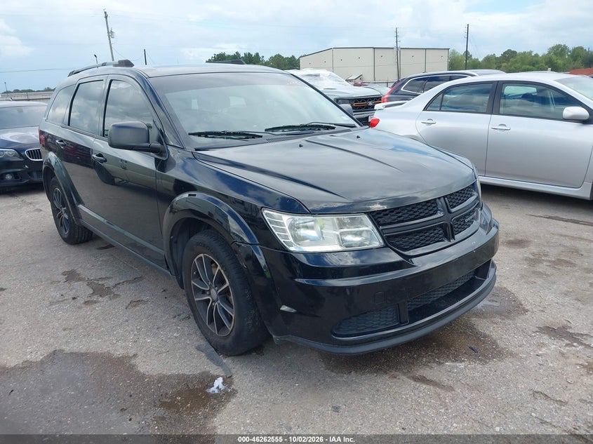 Vin: 3c4pdcab6ht630219, lot: 46762624, dodge journey se 20171