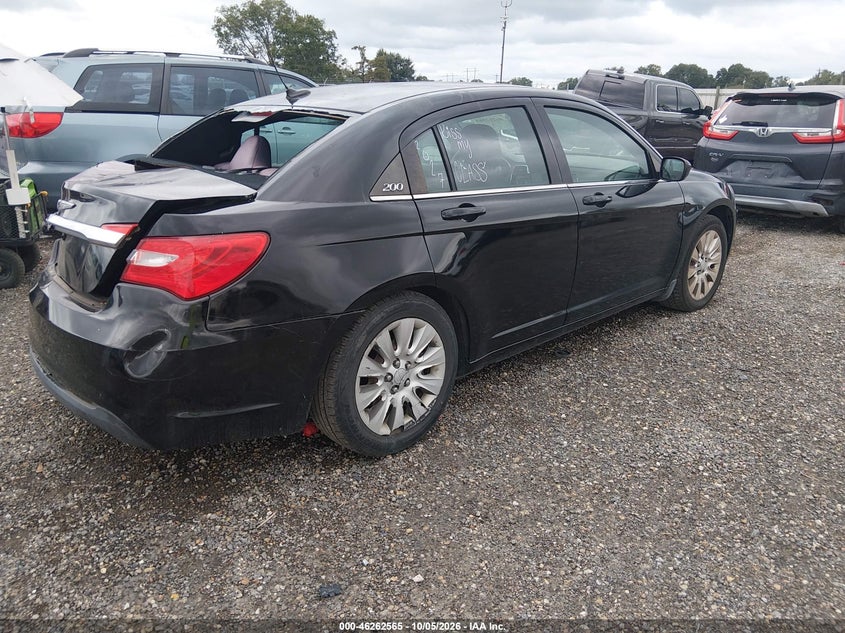 Vin: 1c3ccbag0en127485, lot: 46762634, chrysler 200 lx 20144