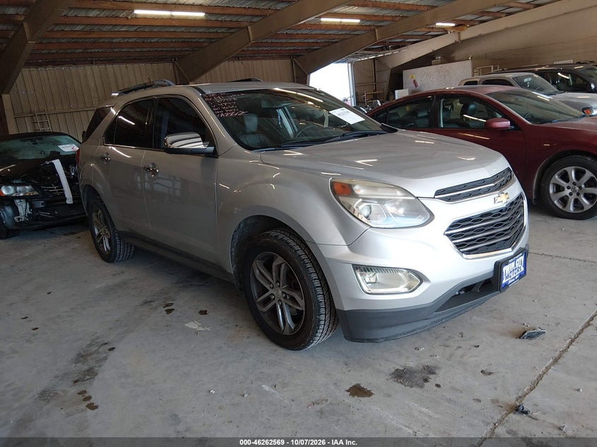 2016 Chevrolet Equinox Ltz, Left Front, IAAI, VIN 1GNALDEK3GZ104797