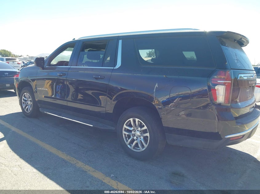 Vin: 1gnscckd4nr352624, lot: 46762663, chevrolet suburban 2wd lt 20223