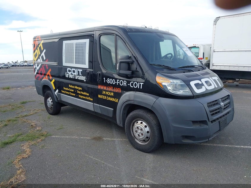 Vin: 3c6trvagxfe519964, lot: 46762680, ram promaster 1500 low roof 2015 img_1