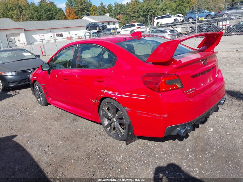 Vin: jf1va1j68h8839117, lot: 46762685, subaru wrx limited 20173