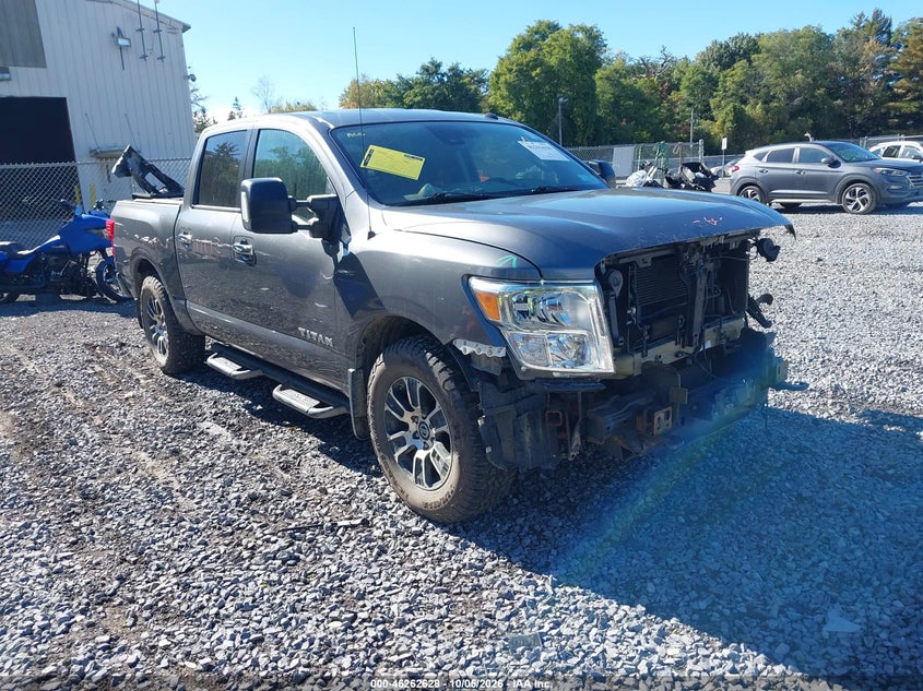 Vin: 1n6aa1ed7mn504683, lot: 46762697, nissan titan sv 4x4 20211