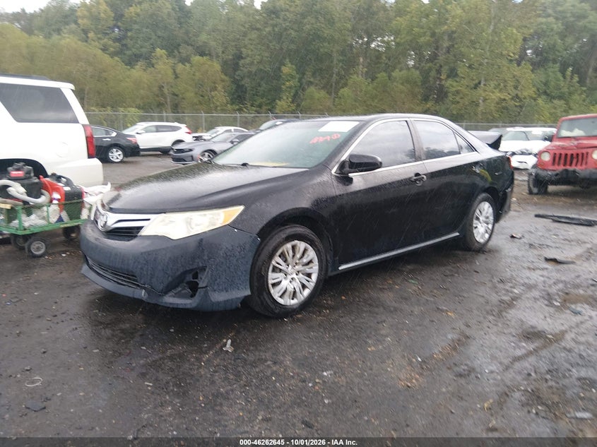 Vin: 4t1bf1fk5cu007251, lot: 46762714, toyota camry le 20122