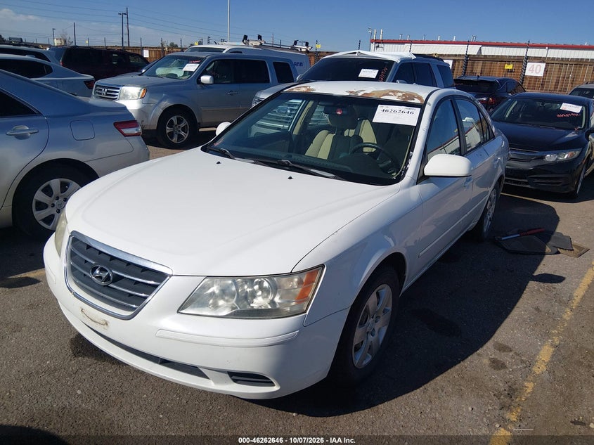 2009 Hyundai Sonata Gls, Normal Wear & Tear, IAAI, VIN 5NPET46C79H513784 — photo 2