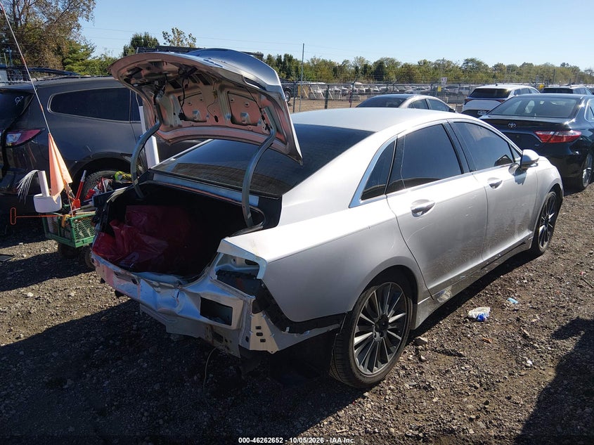 Vin: 3ln6l2g90fr611782, lot: 46762721, lincoln mkz 20154