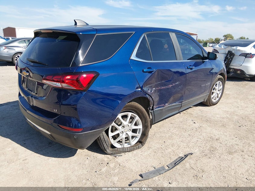 Vin: 3gnaxkev1nl263759, lot: 46762740, chevrolet equinox fwd lt 20224