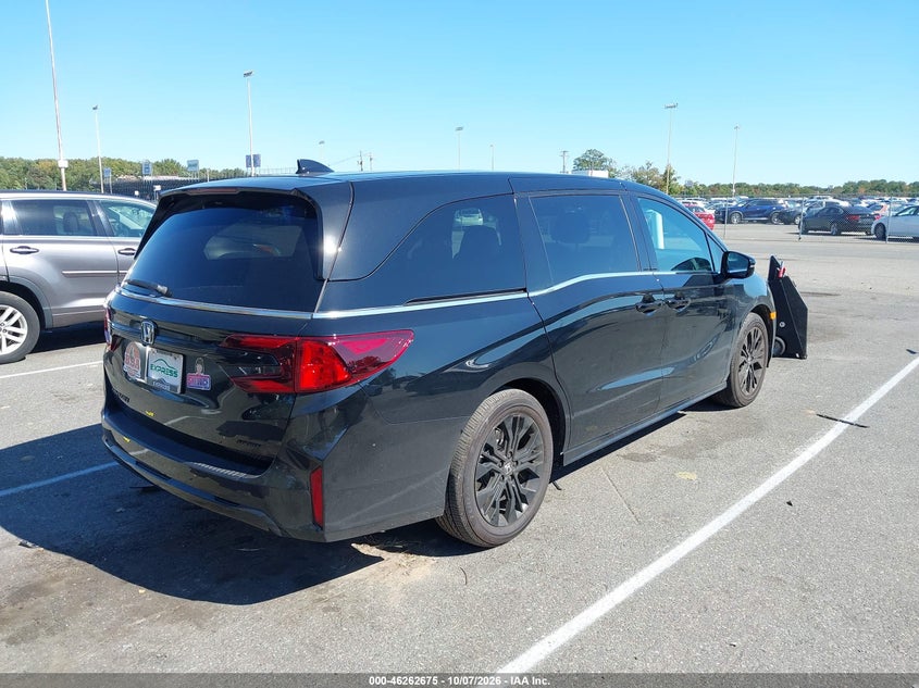 Vin: 5fnrl6h71tb080577, lot: 46762744, honda odyssey sport-l 20264