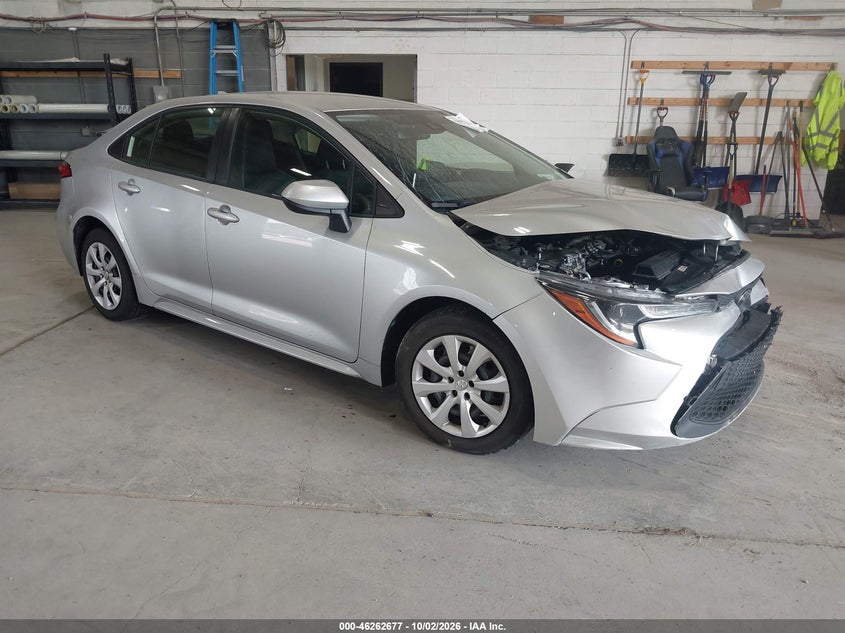 Vin: jtdeprae8lj089346, lot: 46762746, toyota corolla le 20201