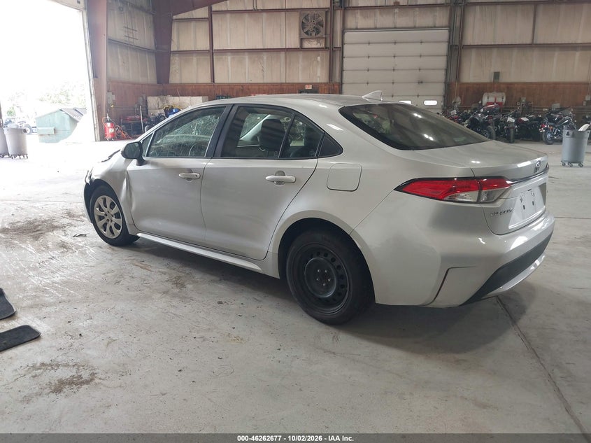 Vin: jtdeprae8lj089346, lot: 46762746, toyota corolla le 20203