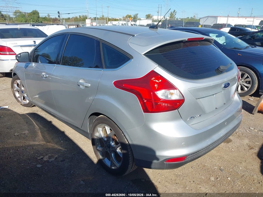 Vin: 1fadp3n23el275592, lot: 46762759, ford focus titanium 20143