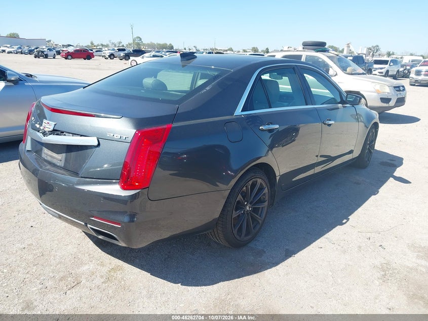 Vin: 1g6ax5sxxg0125334, lot: 46762773, cadillac cts luxury collection 20164
