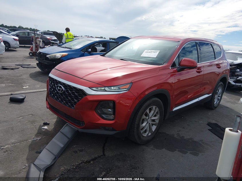 Vin: 5nms33ad8lh220574, lot: 46762774, hyundai santa fe sel 20202